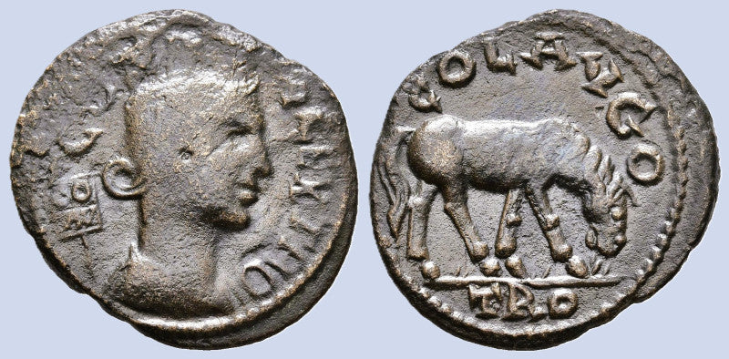 Troas, Alexandria. Pseudo-autonomous. Time of Valerian I and Gallienus, 253-260 AD