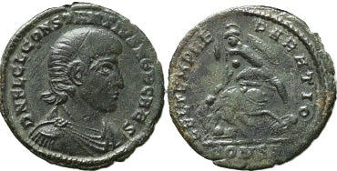Constantius Gallus, 351 to 354 AD